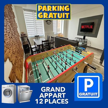 22 Chic & Cosy Grand Appart 92M2 Parking Gratuit Hypercentre Netflix Saint-Etienne  Dış mekan fotoğraf
